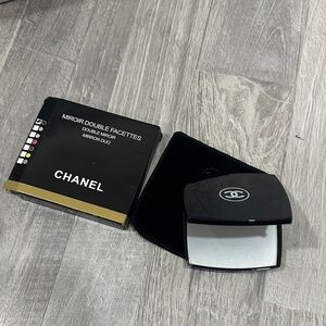 ❌Sold ❌CHANEL Black Double Mirror Duo